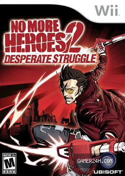 No More Heroes 2: Desperate Struggle Official Cover
