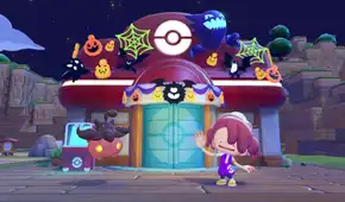 pokémon pokopia halloween pokémon center