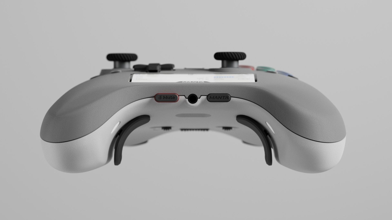 Genki's new controller about to go live on Kickstarter with a screen in the middle.