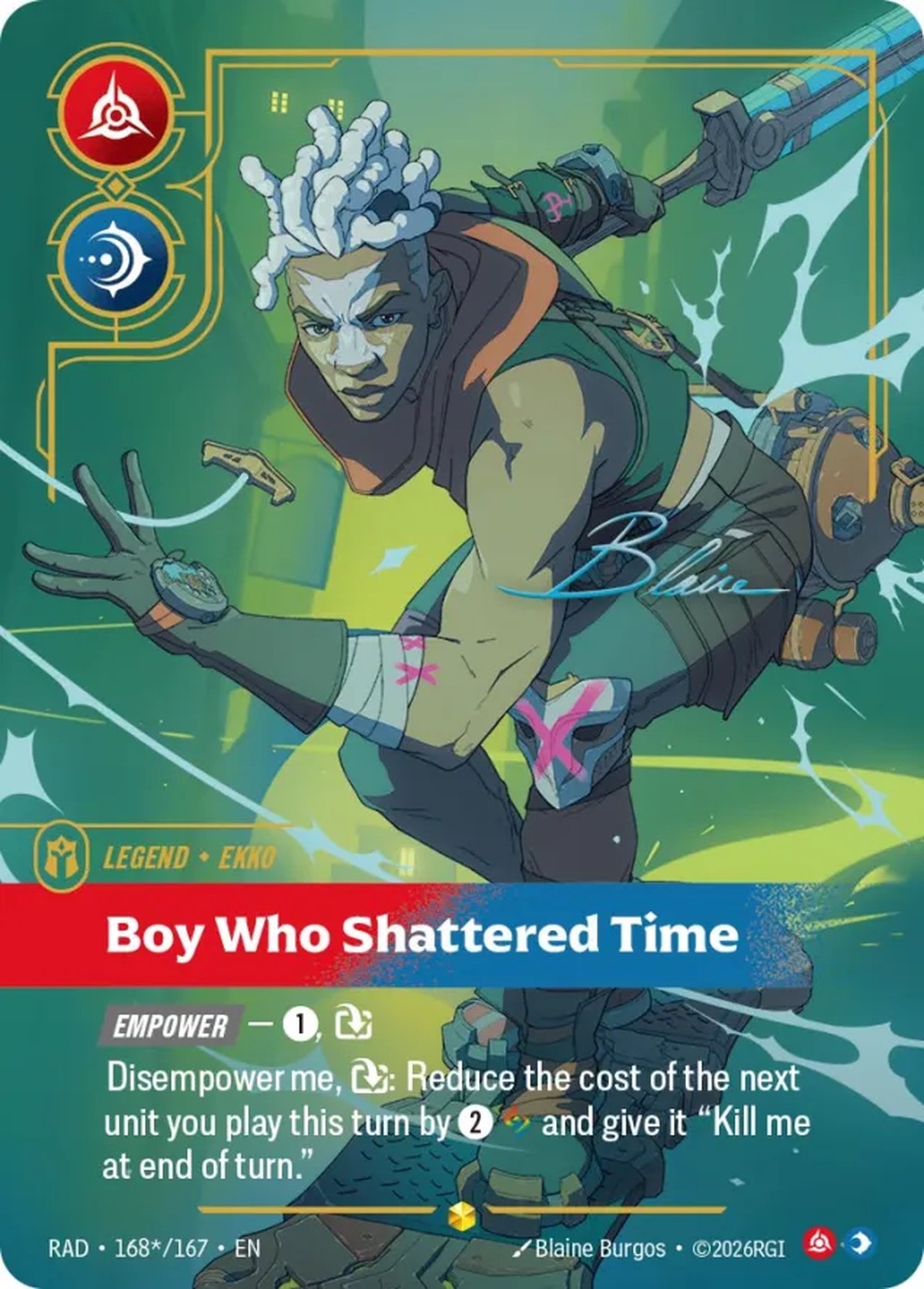 Riftbound Reveals Exciting Ekko Overnumbered Variant Ahead of Radiance Set Launch