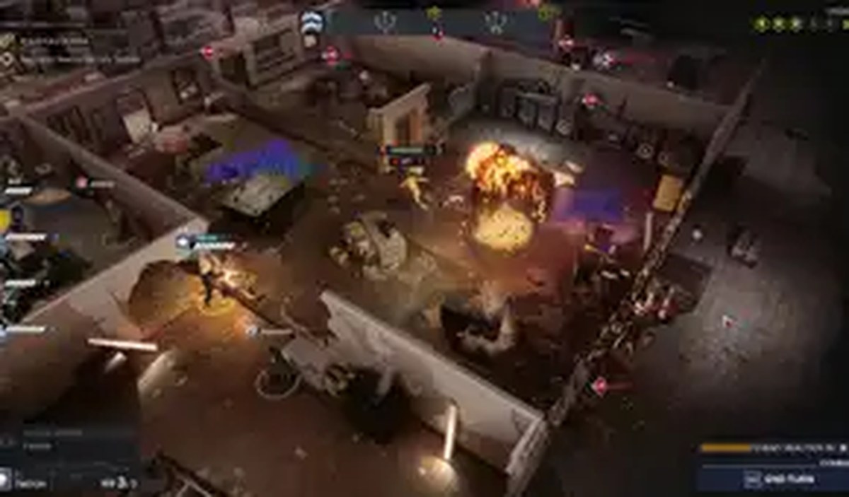 A level inside an office in Rainbow Six Tactics.