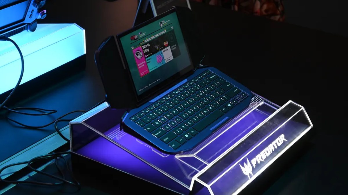 Acer Showed Off Its Convertible Handheld Gaming PC/Laptop at IFA 2026