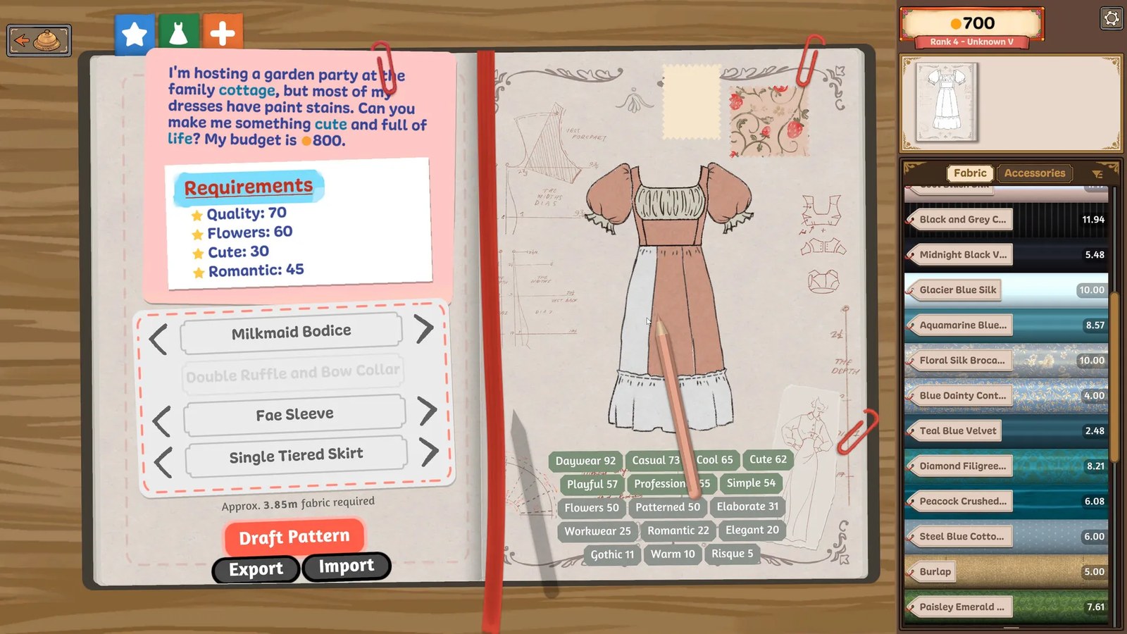 Cozy Dressmaking Hit 'Dressmaker' Surges to Steam's Top 10 and Sparks Debate Over Niche Games