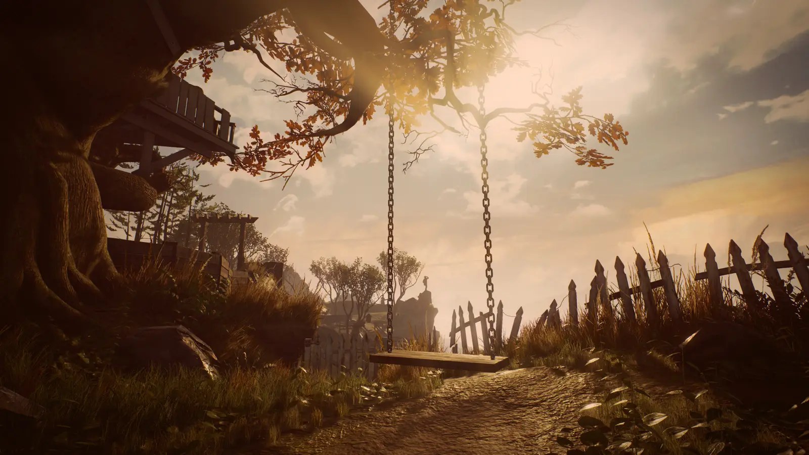 A swing in What Remains of Edith Finch
