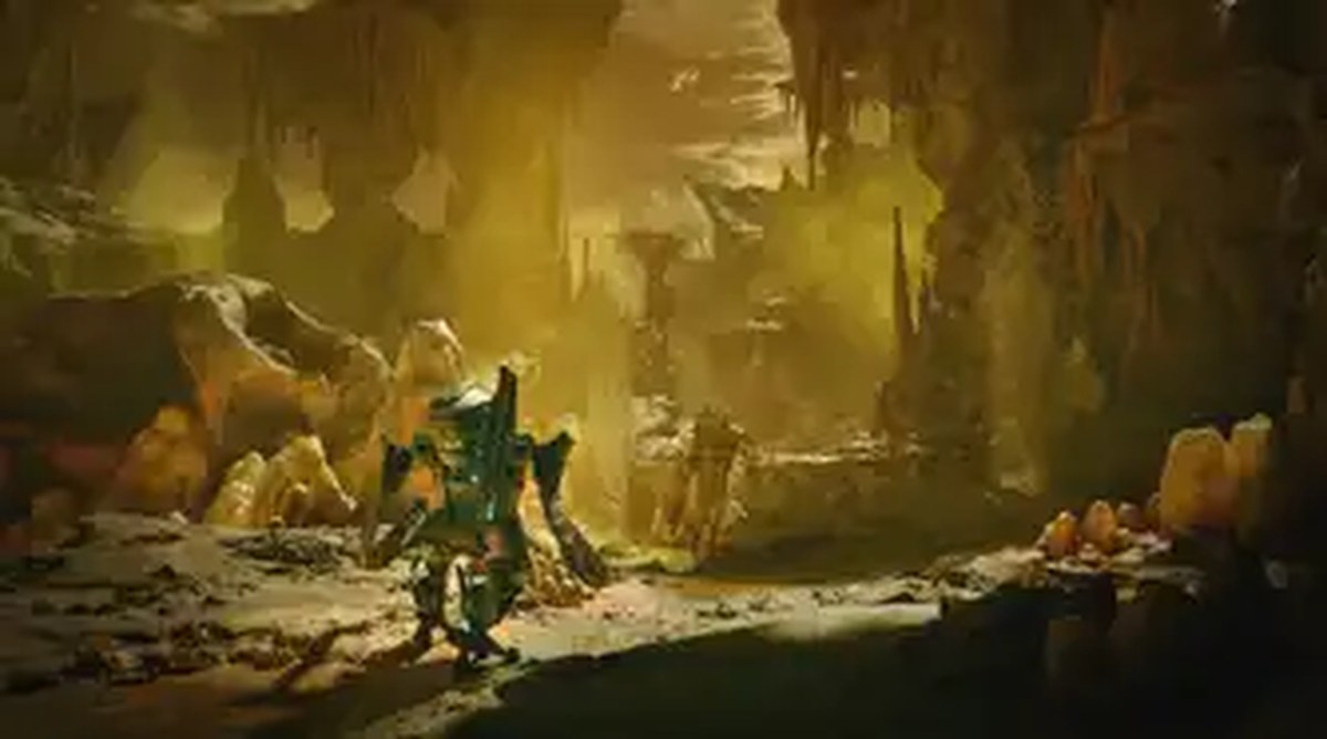 Salt walks through a sandy canyon in Exodus
