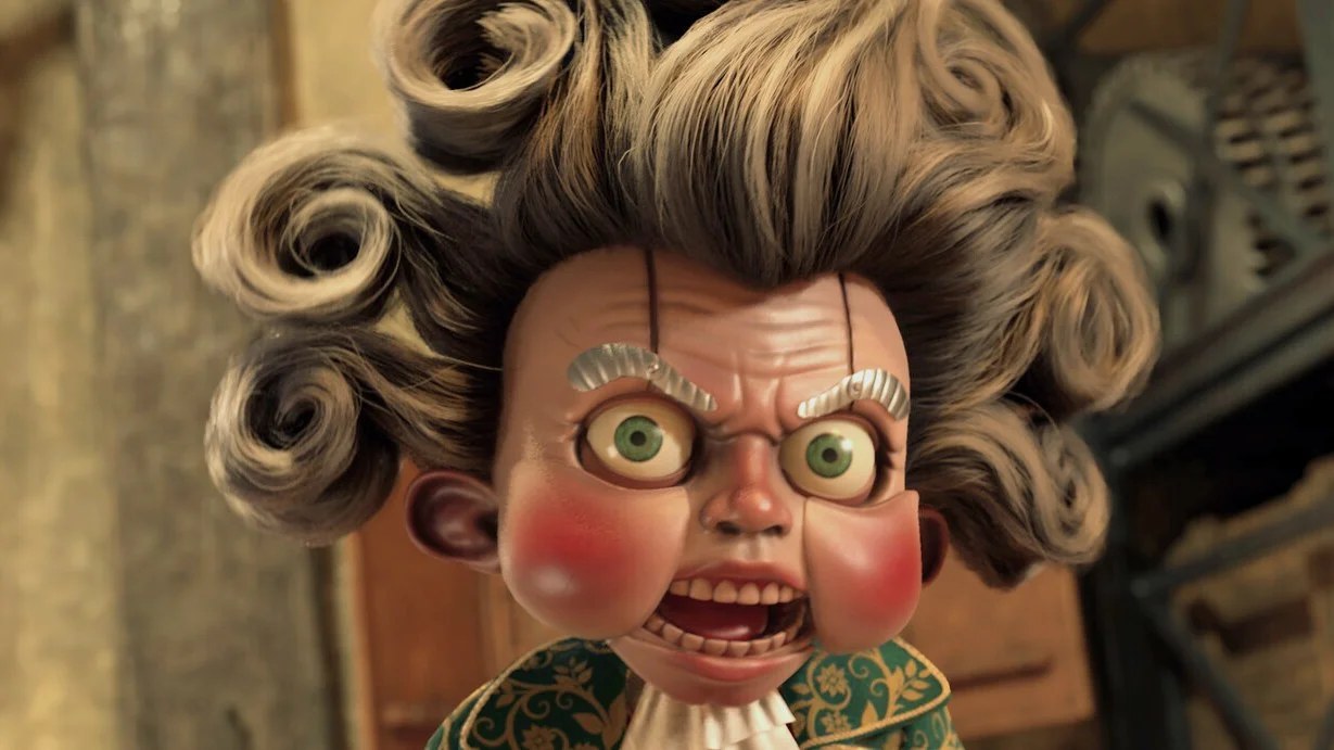 A puppet in Clockwork Revolution