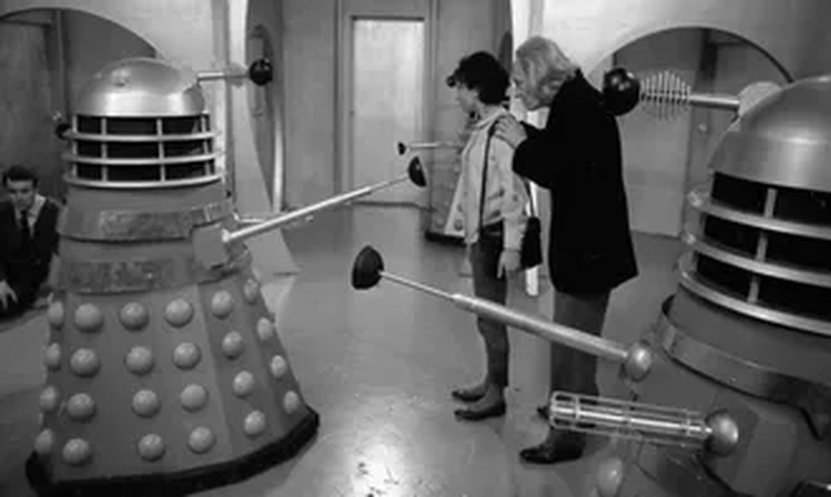 25: 'The Daleks' (Season 1) - William Hartnell’s First Doctor can be a hard sell for some modern viewers, but there are delights to be had in his grumpy, grandfatherly performance, especially here in the very first story to feature arch-foes the Daleks. Essentially a riff on H.G. Wells’ The Time Machine, the story captures the best (the TARDIS team) and worst (pacing and repetition) of the show’s earliest era.