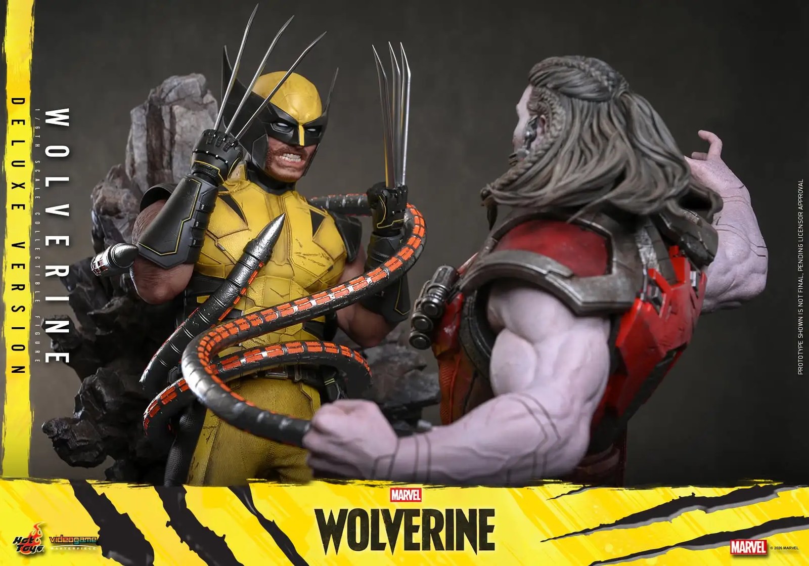 Hot Toys Unveils Marvel's Wolverine Figure With Hairy Silicone Arms And Interchangeable Claws