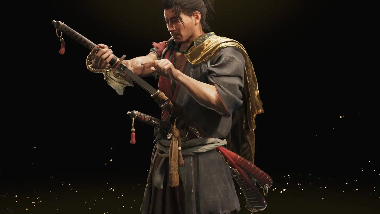 A Onimusha: Way of the Sword screenshot showing the Ura-giri sword