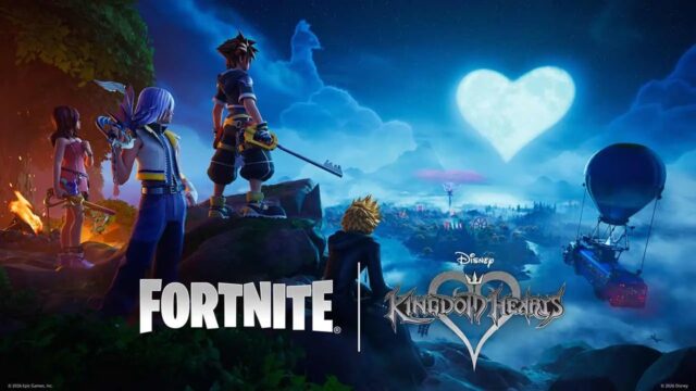 Kingdom Hearts Crossover Lands in Fortnite With Weapons, Overrides, and Iconic Skins