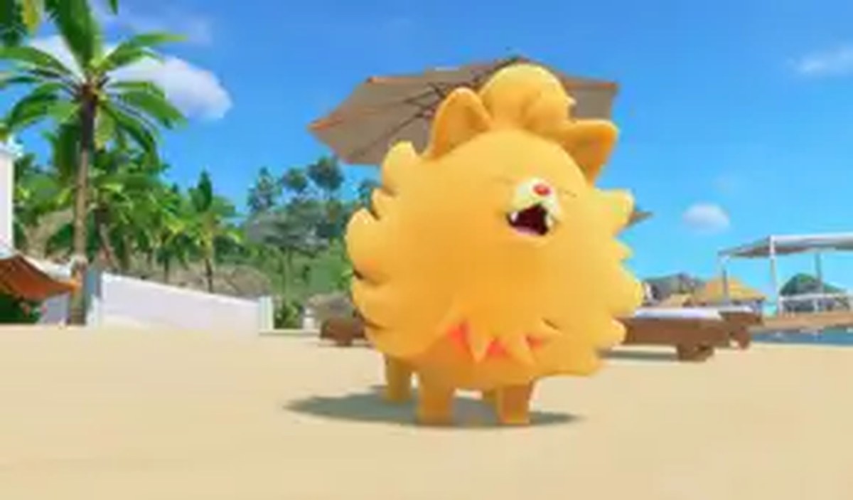 The fire starter in Pokemon Winds and Waves.