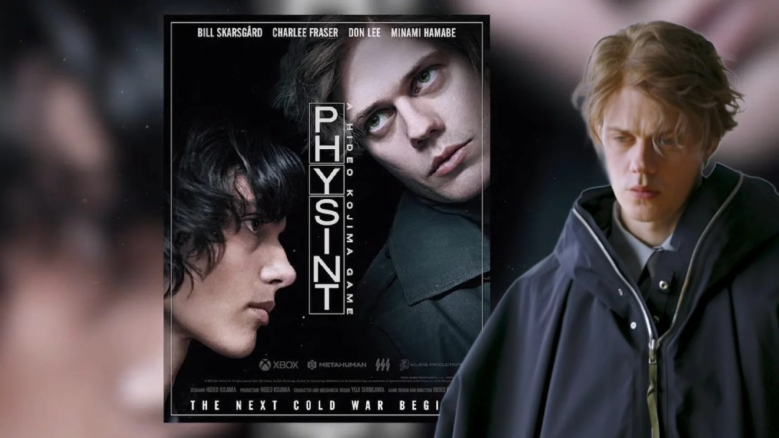 Bill Skarsgard in promo material for Physint.