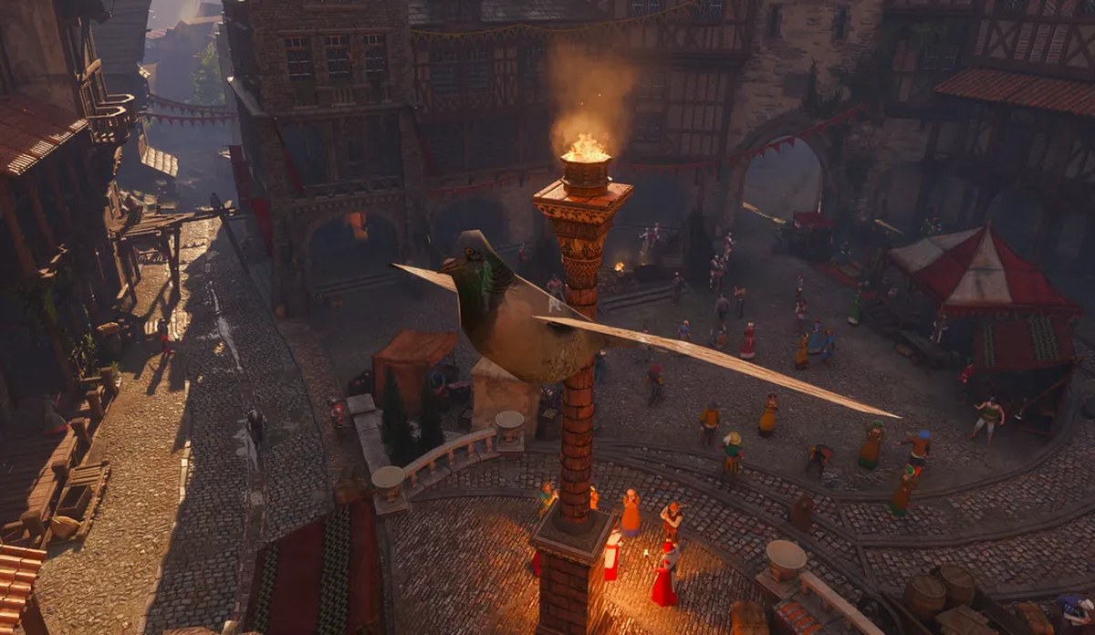 Don't Worry, The Witcher 3 Remastered Still Has Low-Poly Pigeons and This Time, They're Path Traced