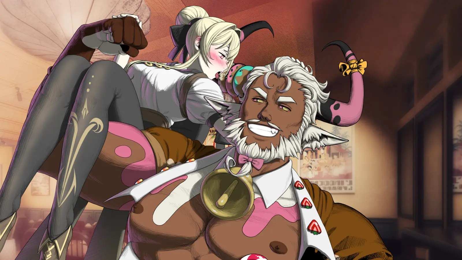 This Sexy Fire Emblem-Inspired RPG Mixes Roguelikes, Dating Sims, and Hot Devils