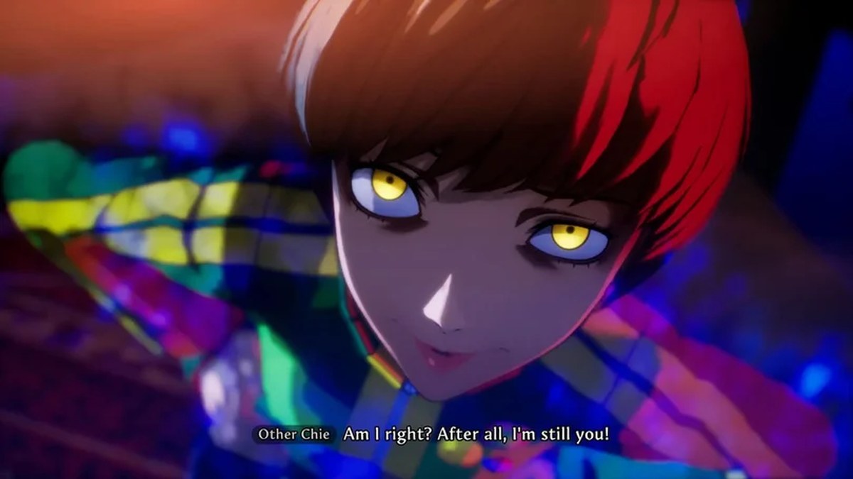 Fighting Shadow Chie in Persona 4 Revival