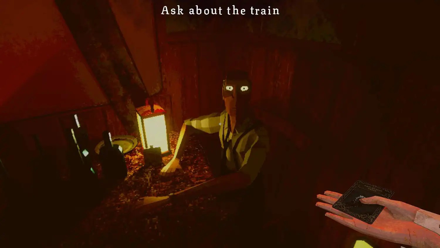 A passenger in Dreadline Express.