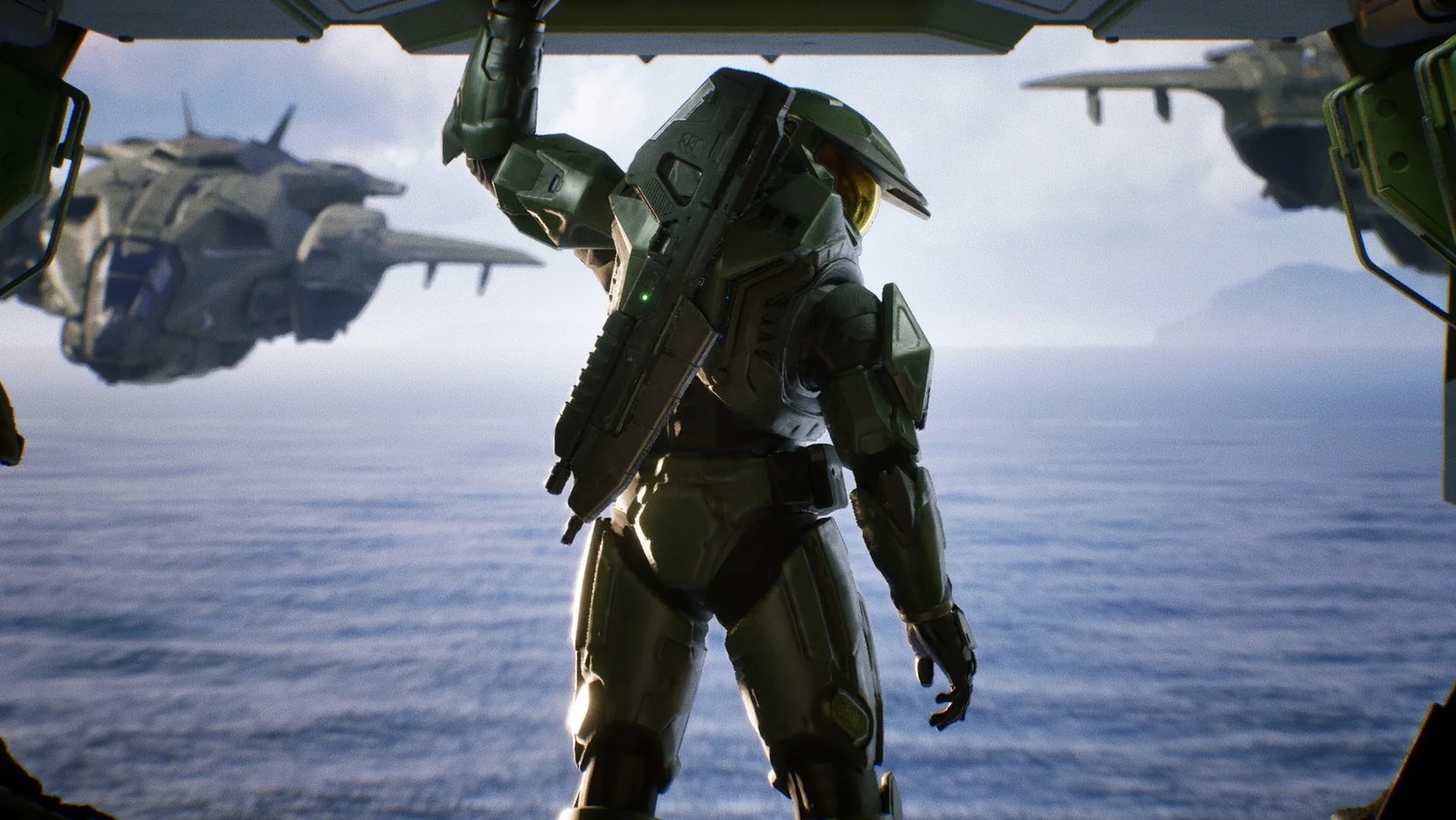 Halo Campaign Evolved Master Chief back