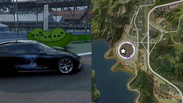 Forza Horizon 6: Find the #PeasInAPod Photo Challenge in the Mascot Party!