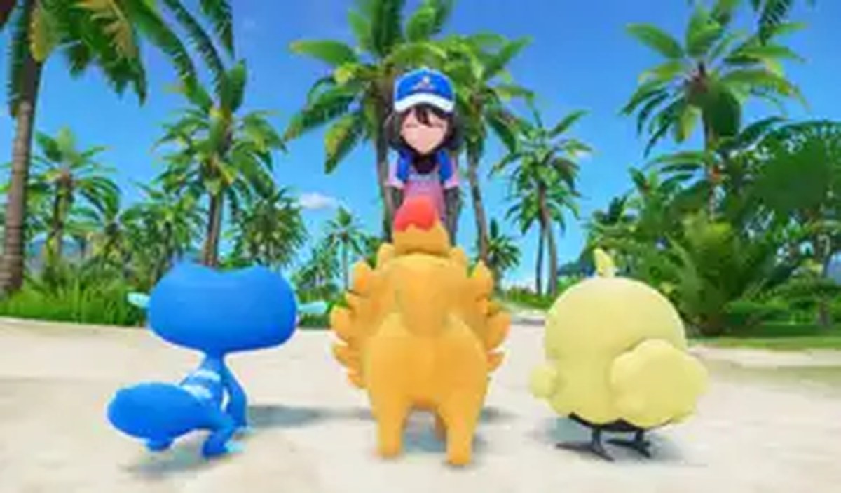pokemon winds and waves starters from behind