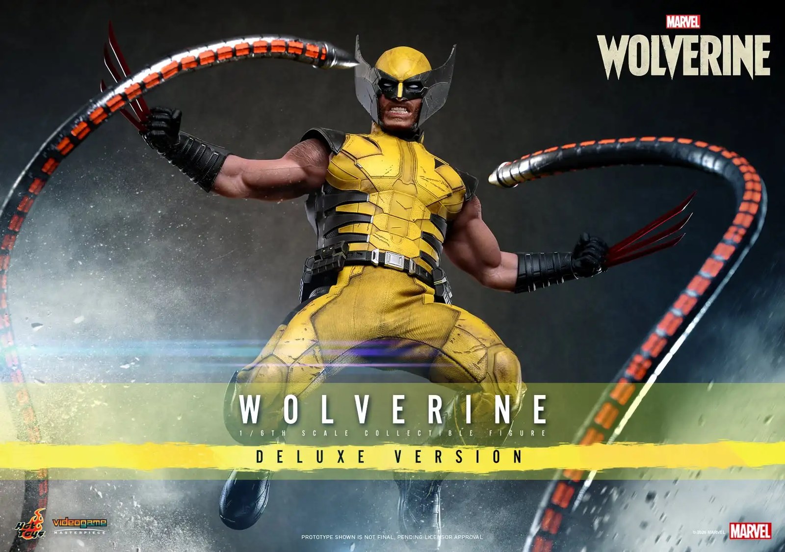 Hot Toys Unveils Marvel's Wolverine Figure With Hairy Silicone Arms And Interchangeable Claws