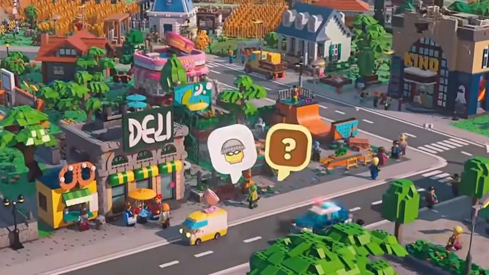 Crime in Lego Skylines