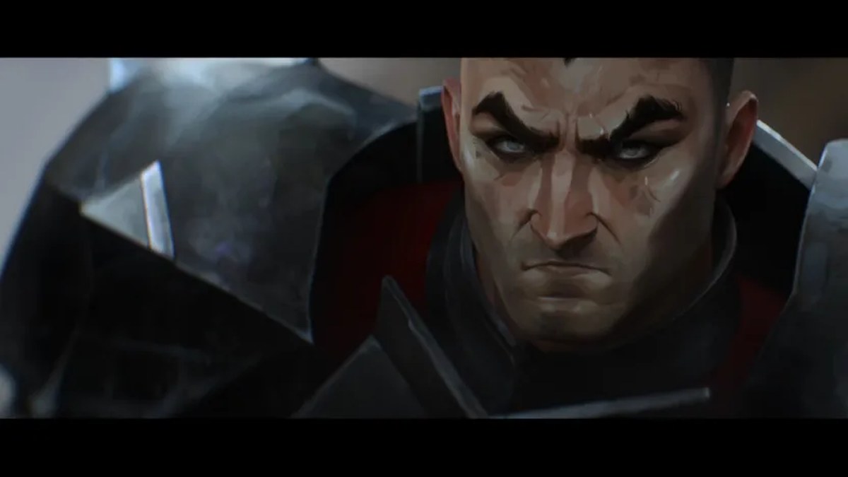 A FIRST LOOK AT DARIUS IN THE LEAGUE OF LEGENDS 2025 CINEMATIC TRAILER.