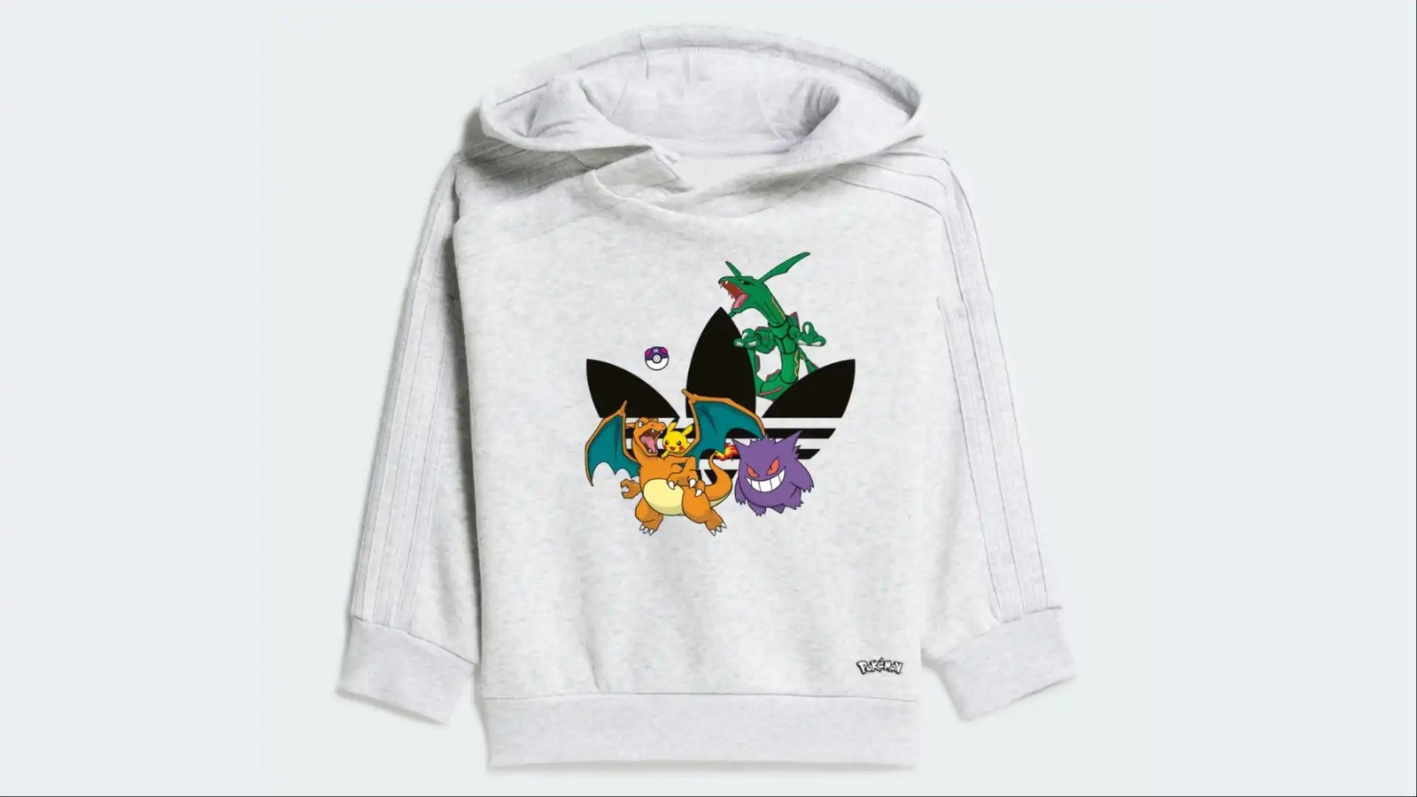 grey pokémon hoodie