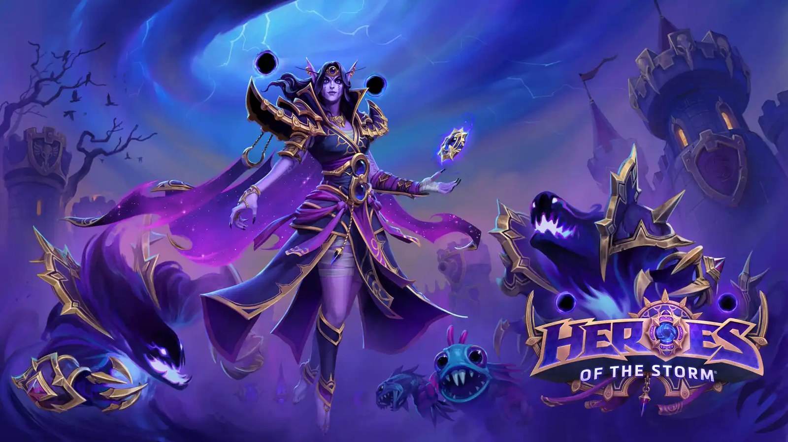 Key art for Xal'atath in Heroes of the Storm