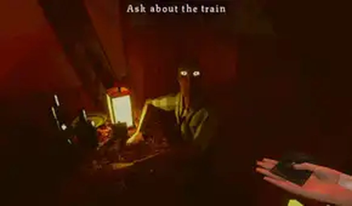 A passenger in Dreadline Express.