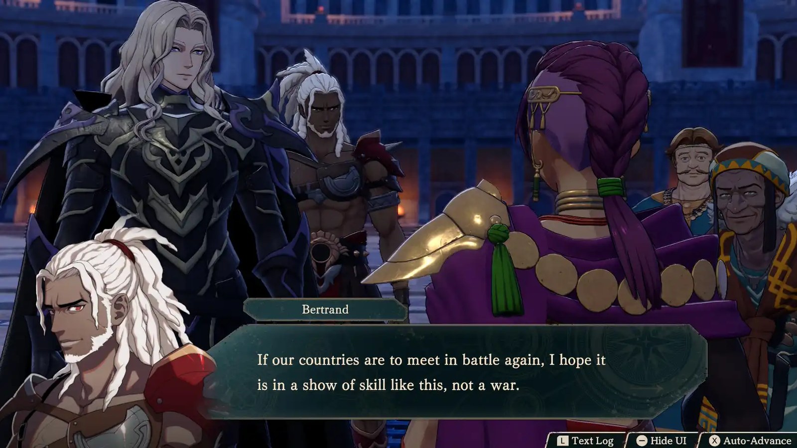 Bertrand's paralogue in Fire Emblem Fortune's Weave