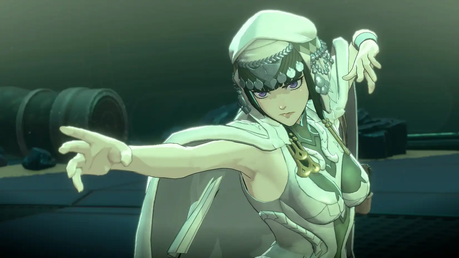 Anatolia in a fighting stance in Fire Emblem Fortune's Weave