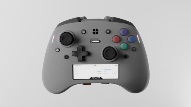 Genki Manta: The Pro Controller with Its Own OS and a Screen?