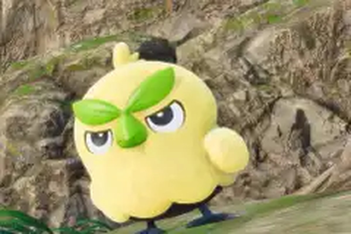 A grass bird Pokemon
