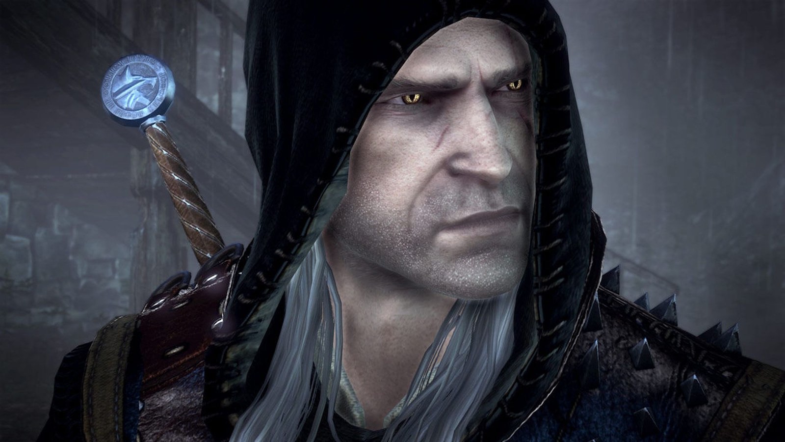 Geralt wearing a hood in The Witcher 2: Assassins of Kings