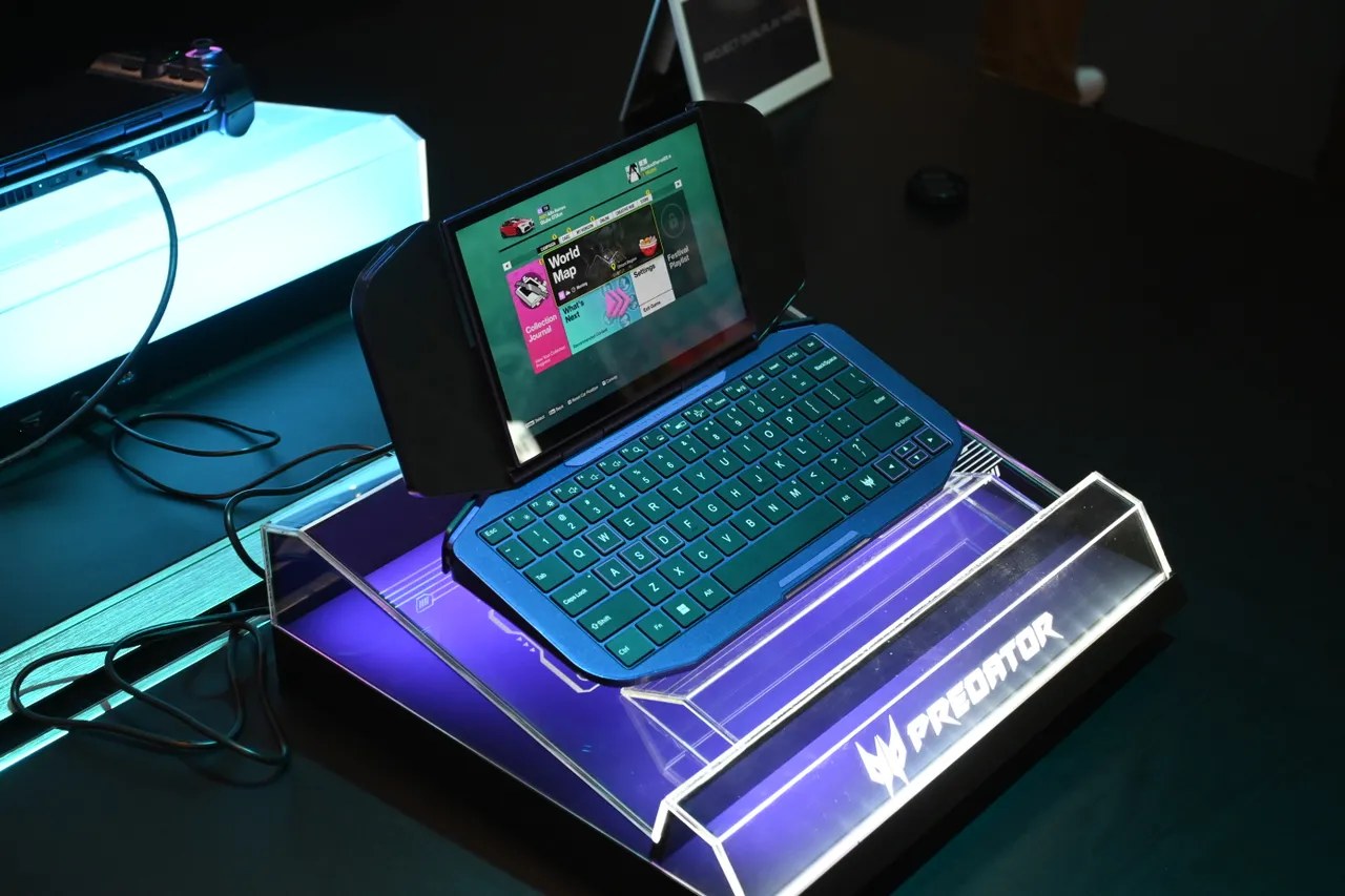 Acer Showed Off Its Convertible Handheld Gaming PC/Laptop at IFA 2026