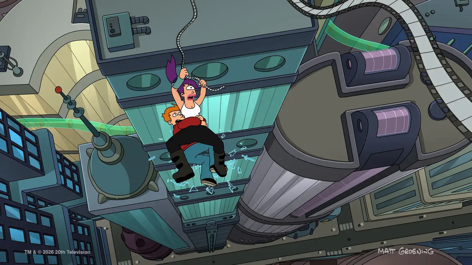 Futurama Fry Leela