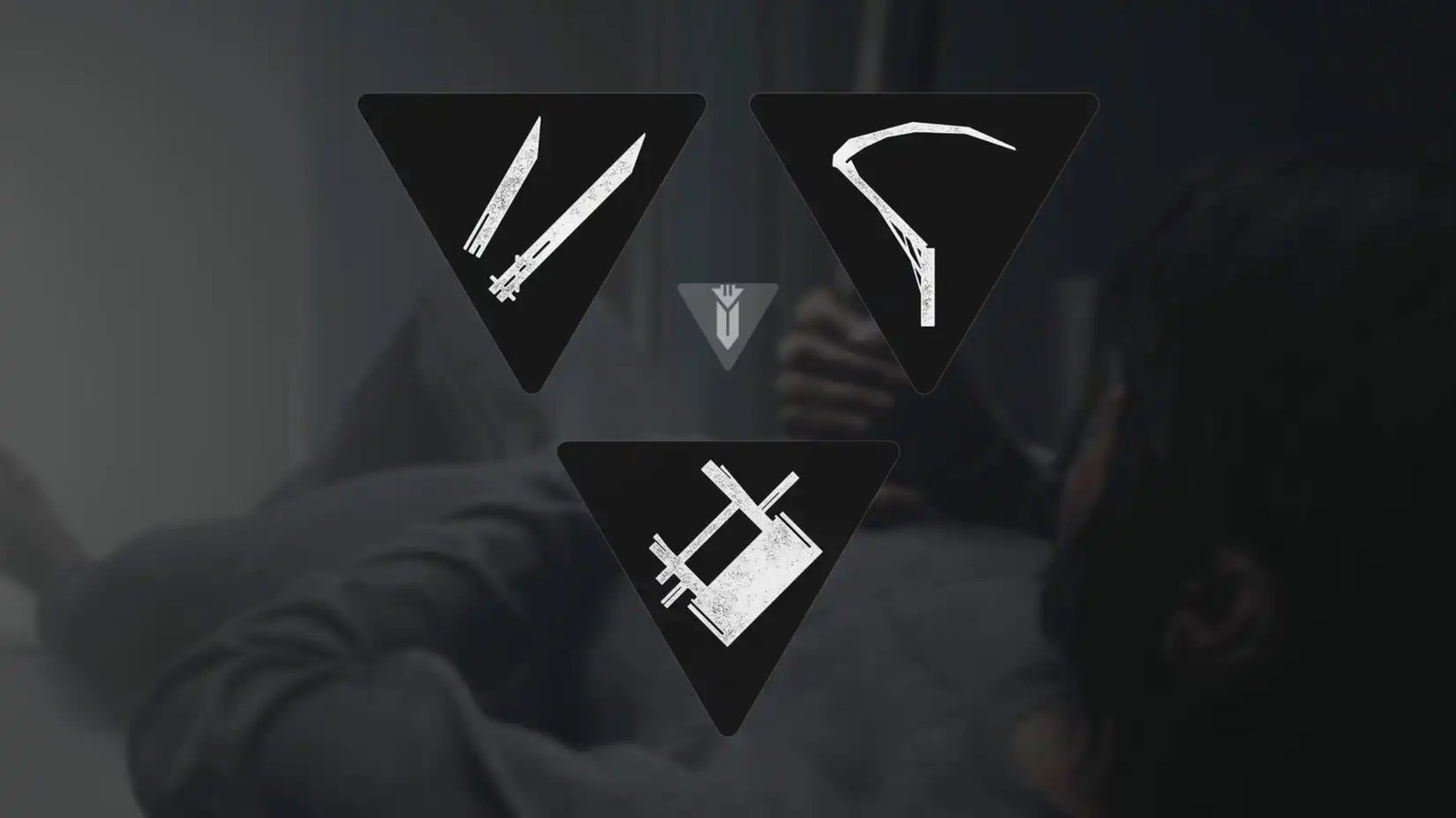 Three weapon options in Control Resonant.
