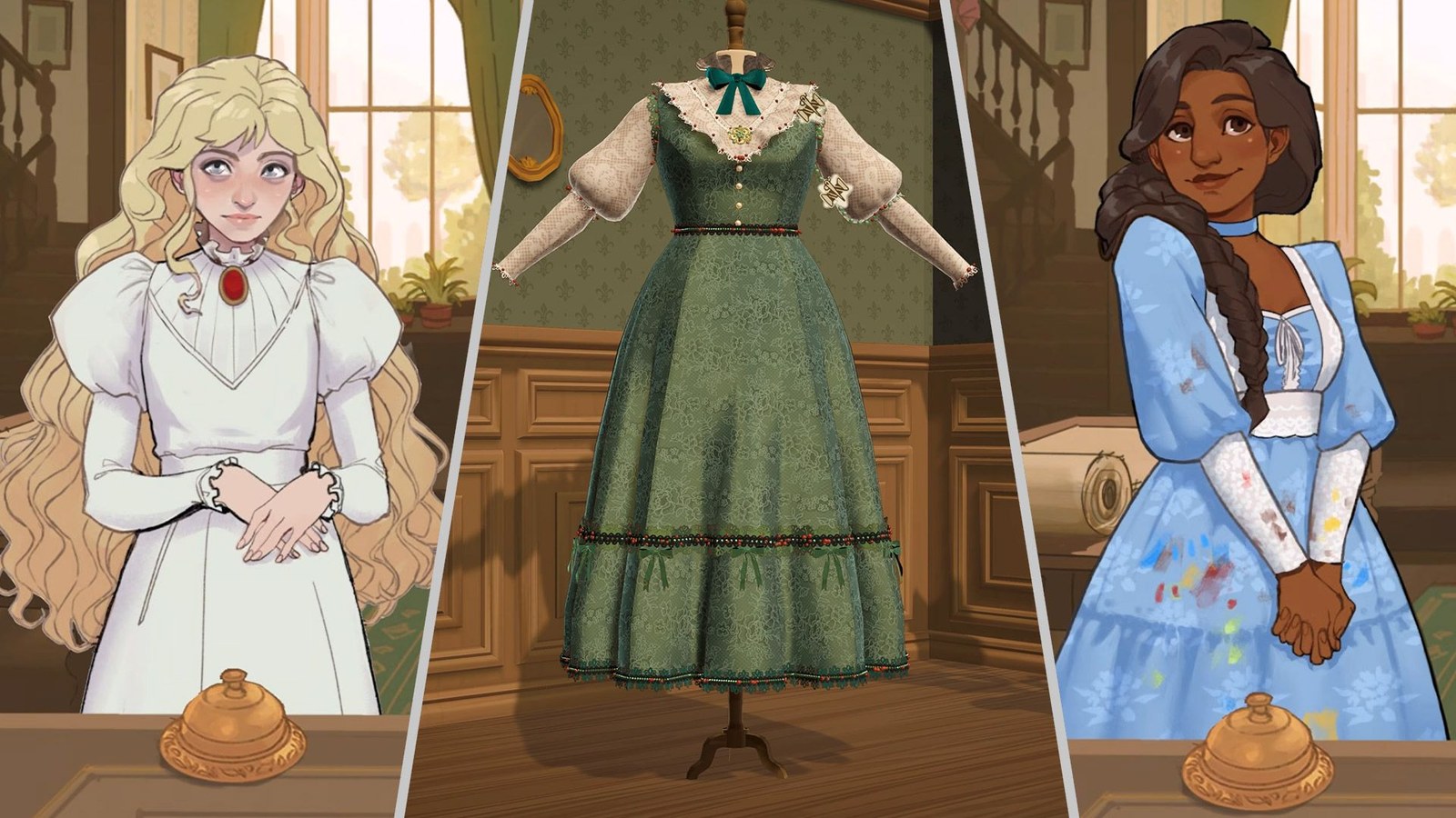 Dressmaker is a serious seamstress sim with a lot of love stitched into the finer details
