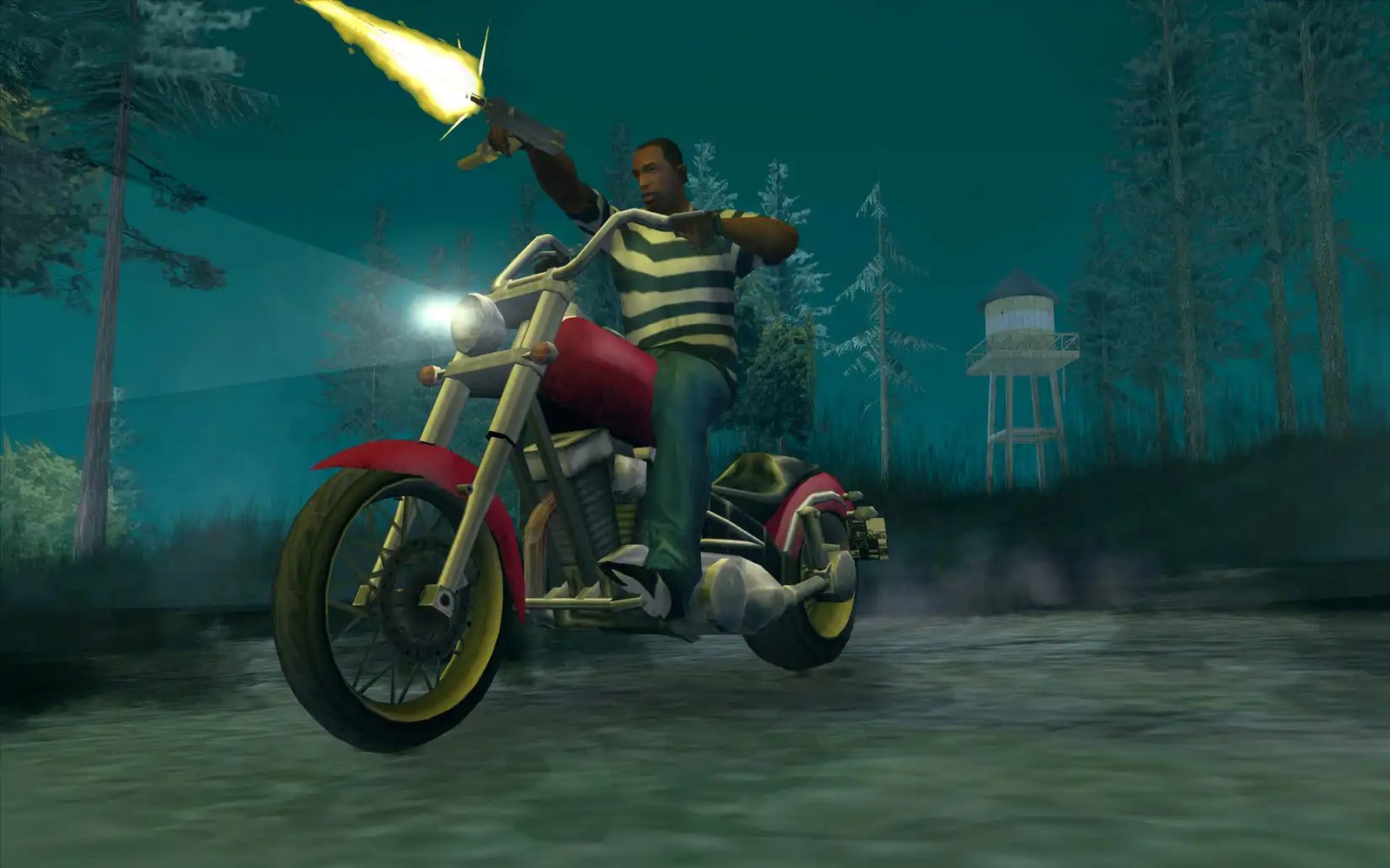 A screenshot of Grand Theft Auto: San Andreas