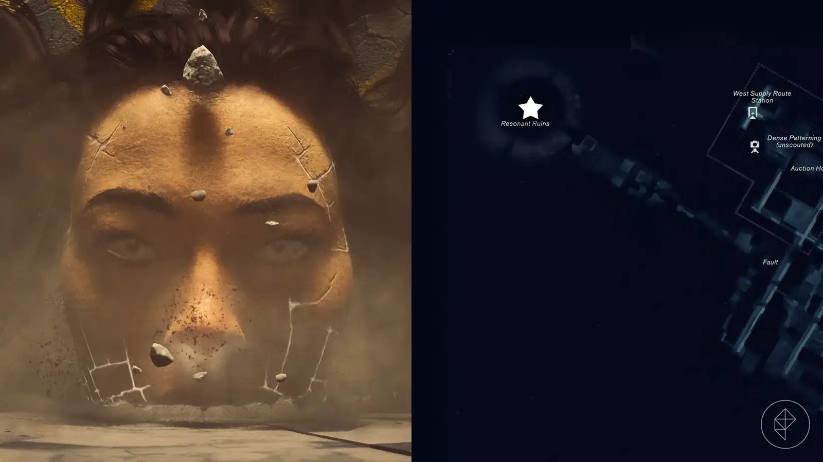 The Artist resonant, which looks like a floating head, from Control Resonant.