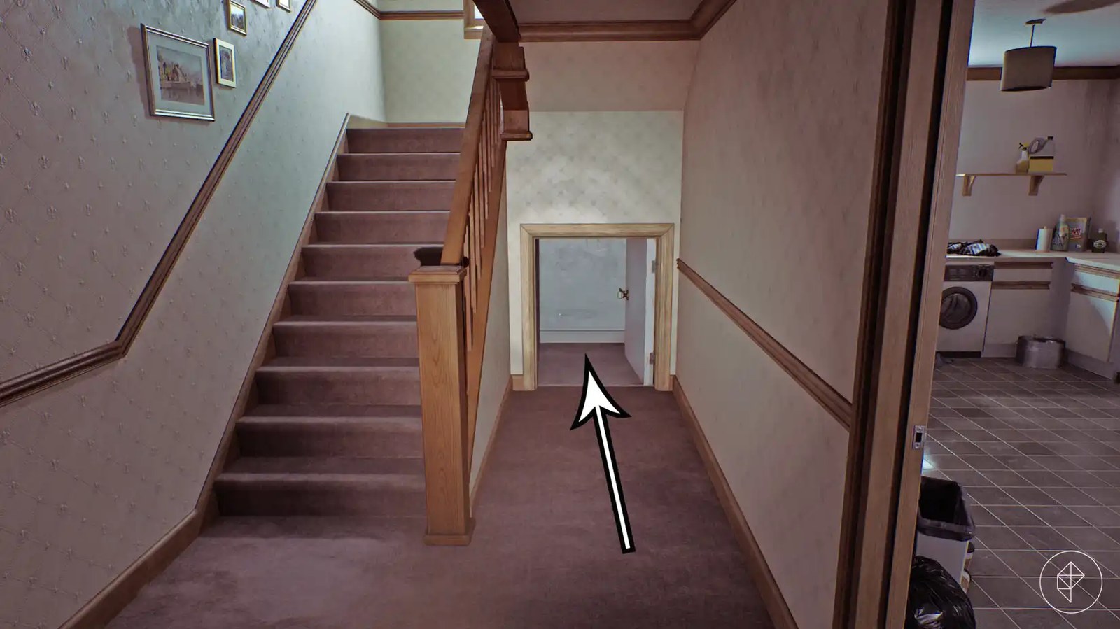 The crawlspace where players can restore power in Zoe's house in Silent Hill: Townfall.