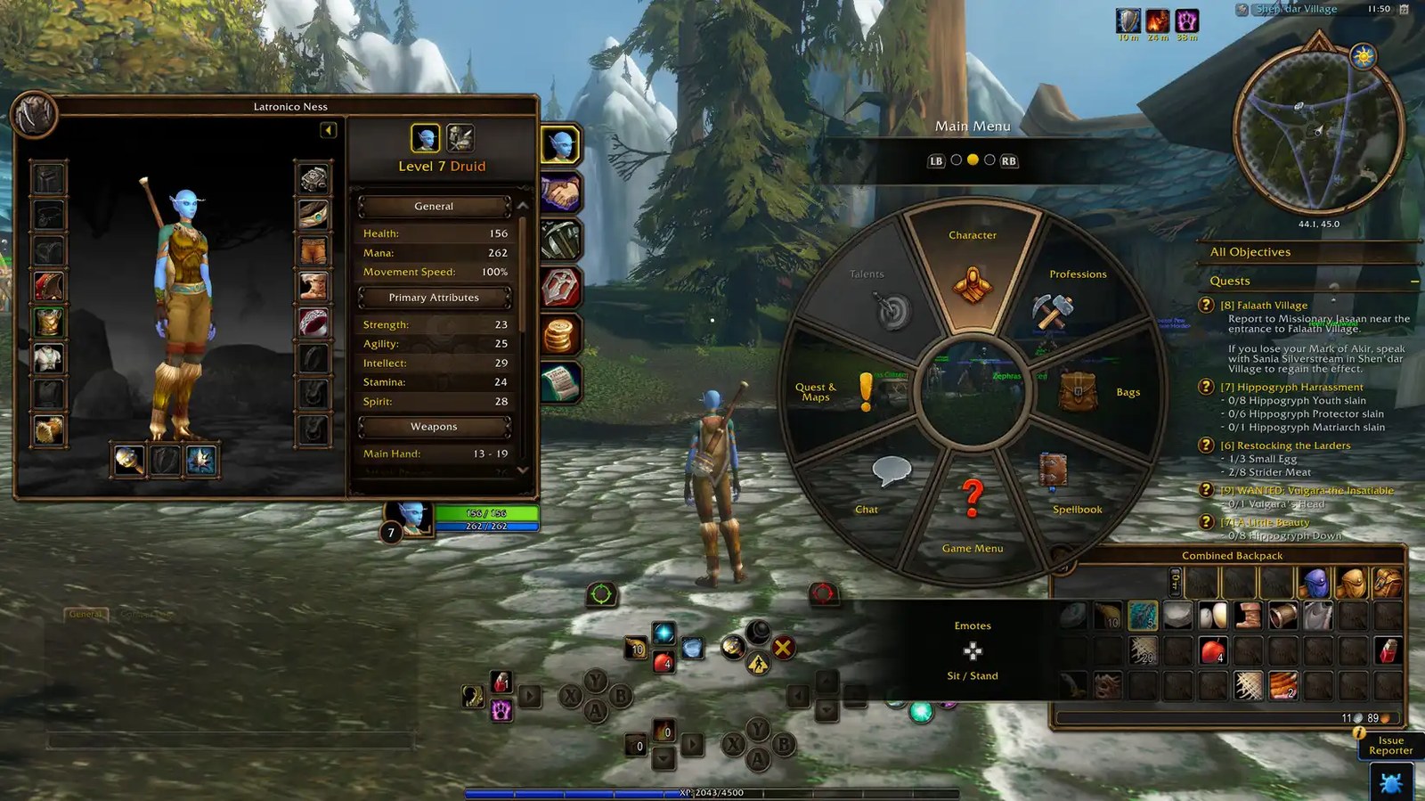 World of Warcraft WoW Forever gamepad UI