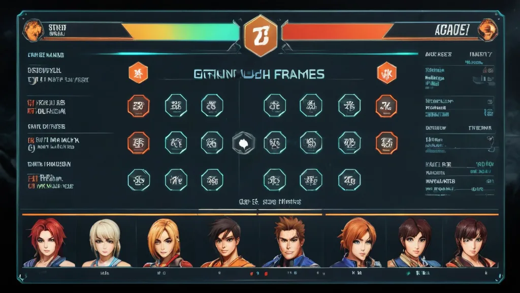 Fighting Game Frame Data and Hitbox Visualization
