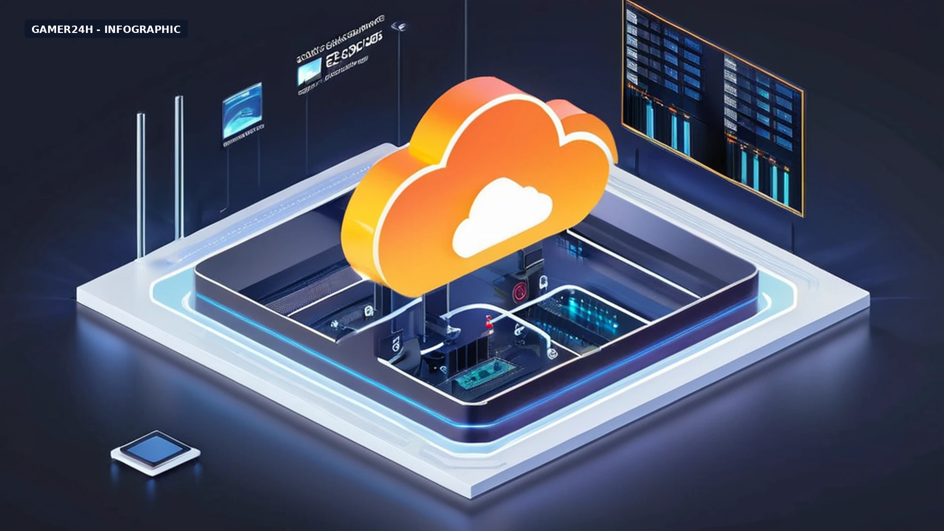 Cloud Gaming Architecture and Edge Delivery Flowchart