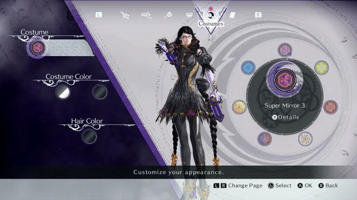 Super Mirror 3 - Bayonetta's Default Costume