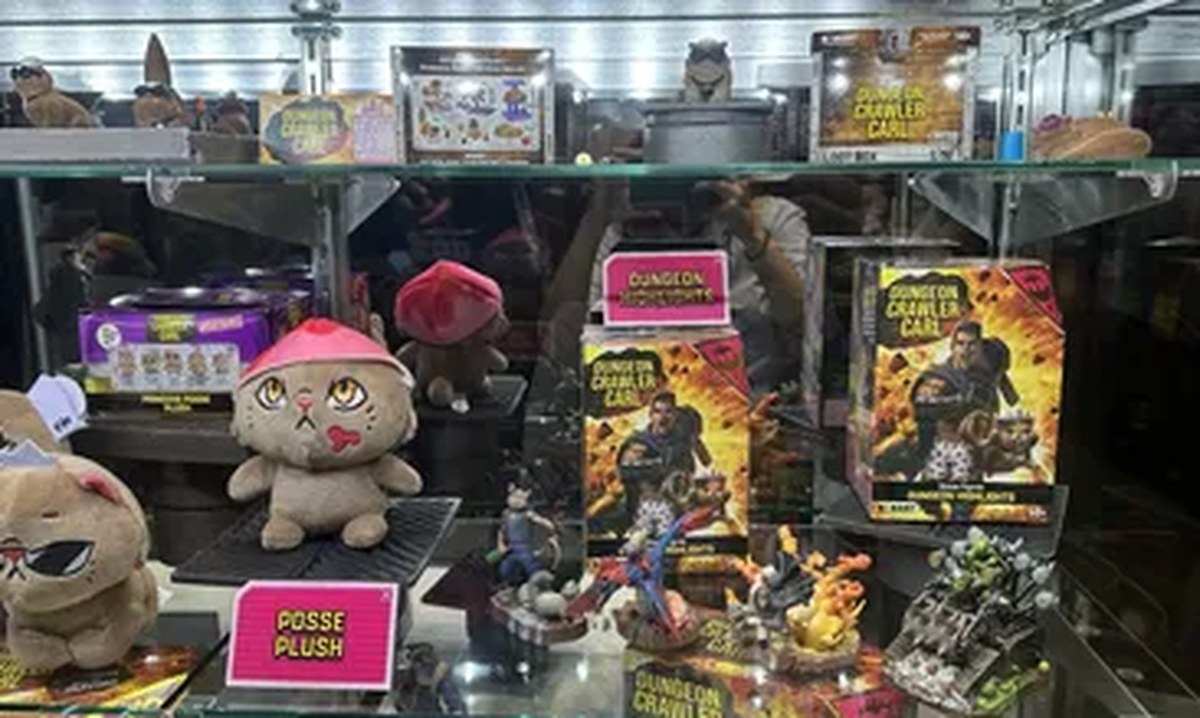 The New Princess Donut Blind Box Plushies Are Getting Shown Off at NYCC Alongside Dungeon Crawler Carl Action Figures