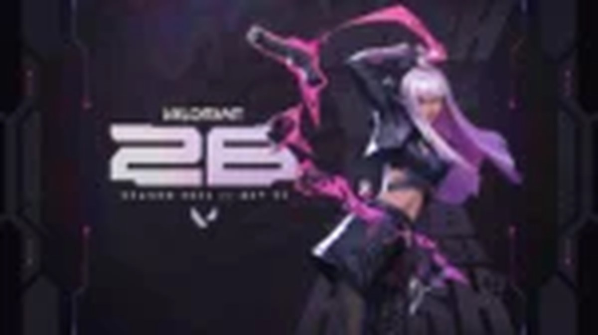 Hush's V26 key art in VALORANT