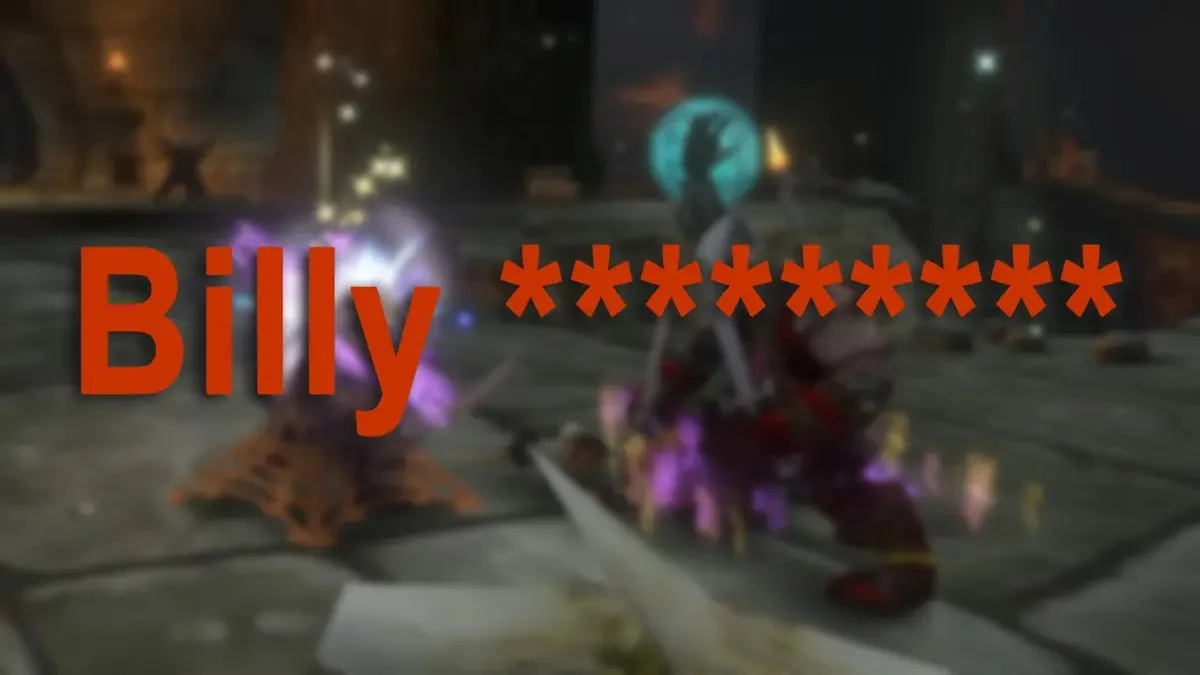 WoW banned character