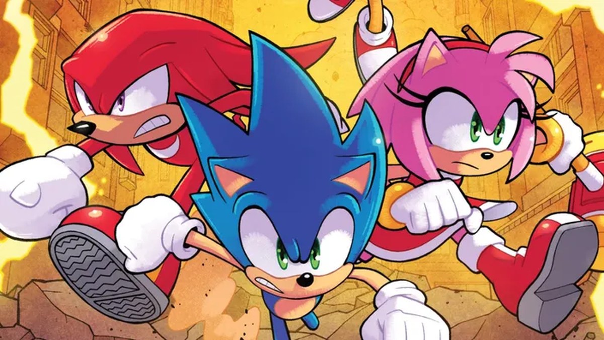 Click through for an exclusive first look at the second chapter of Sonic the Hedgehog x Godzilla.