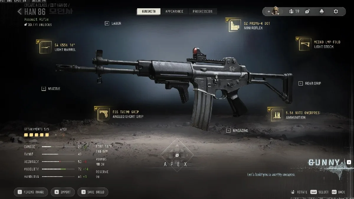 A Han 86 build for MW4 Multiplayer